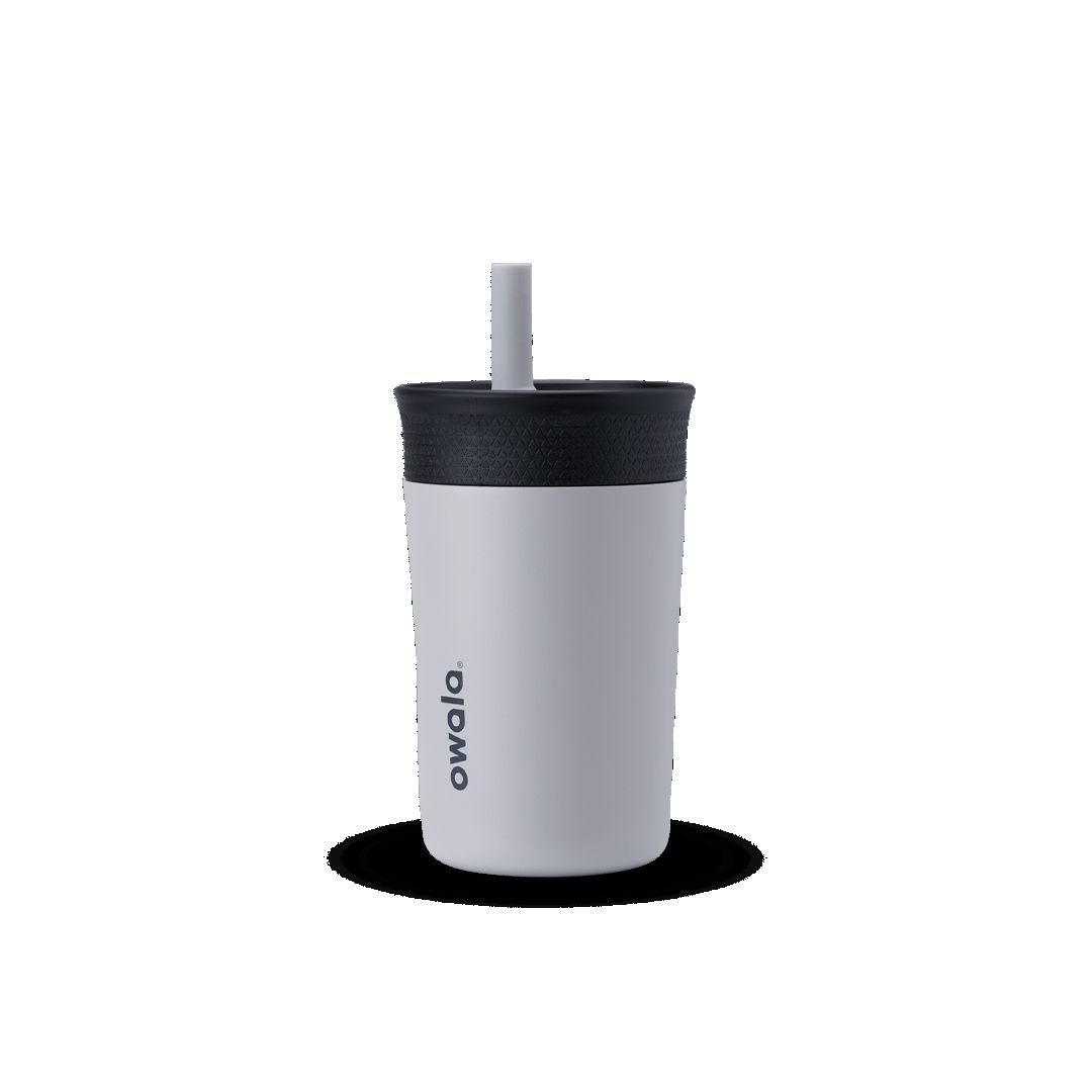 Owala Tumbler Stainless Steel 13 Tumbler Stainless Steel Fin Tastic Gray | CAX6365Y